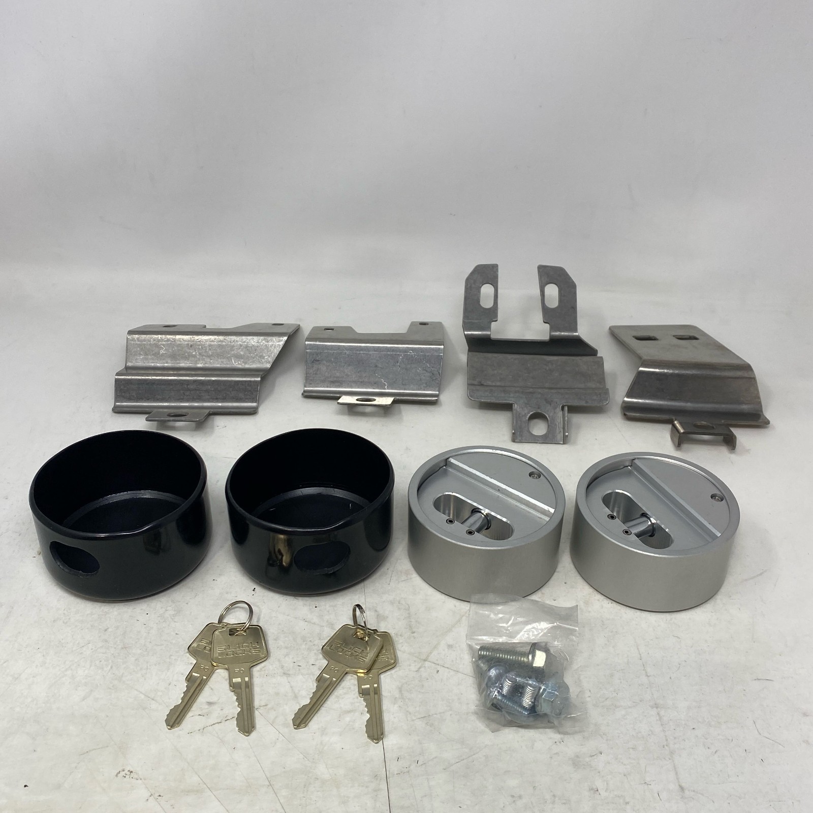 Slick Locks Ford Transit Sliding/Rear Door Security Kit – Black/Silver