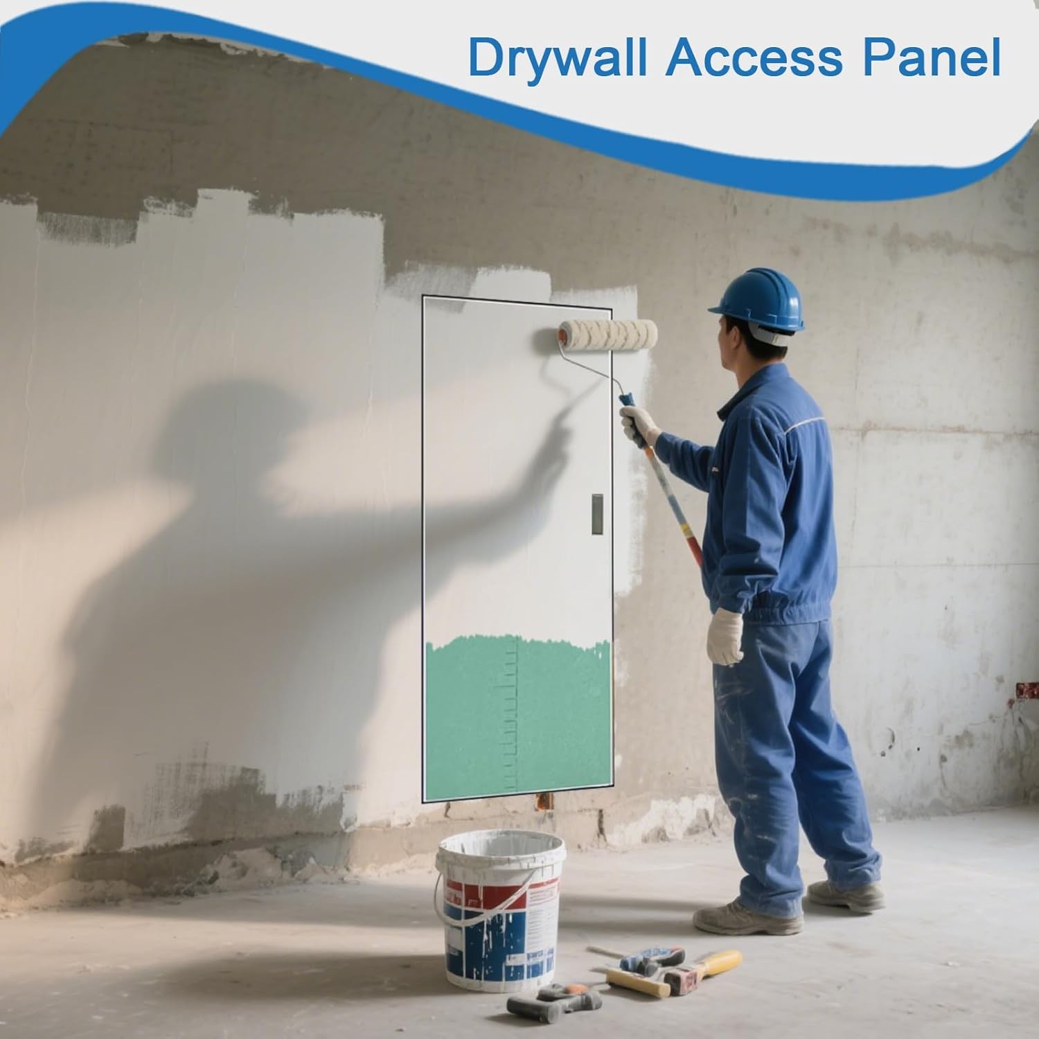 Paintable Drywall Access Panel – Large Flush Mount Inspection Door 60x90cm