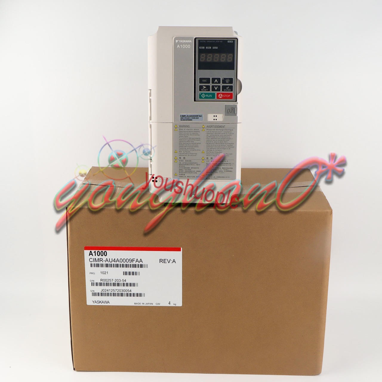 1PC NEW YASKAWA A1000 AC Drive CIMR-AU4A0009FAA Frequency converter