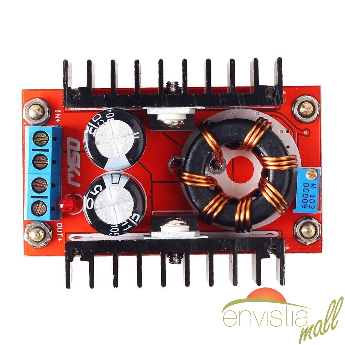 150W DC-DC Boost Converter 10-32V In to 12-35V Out 6A Step Up Voltage Charger US