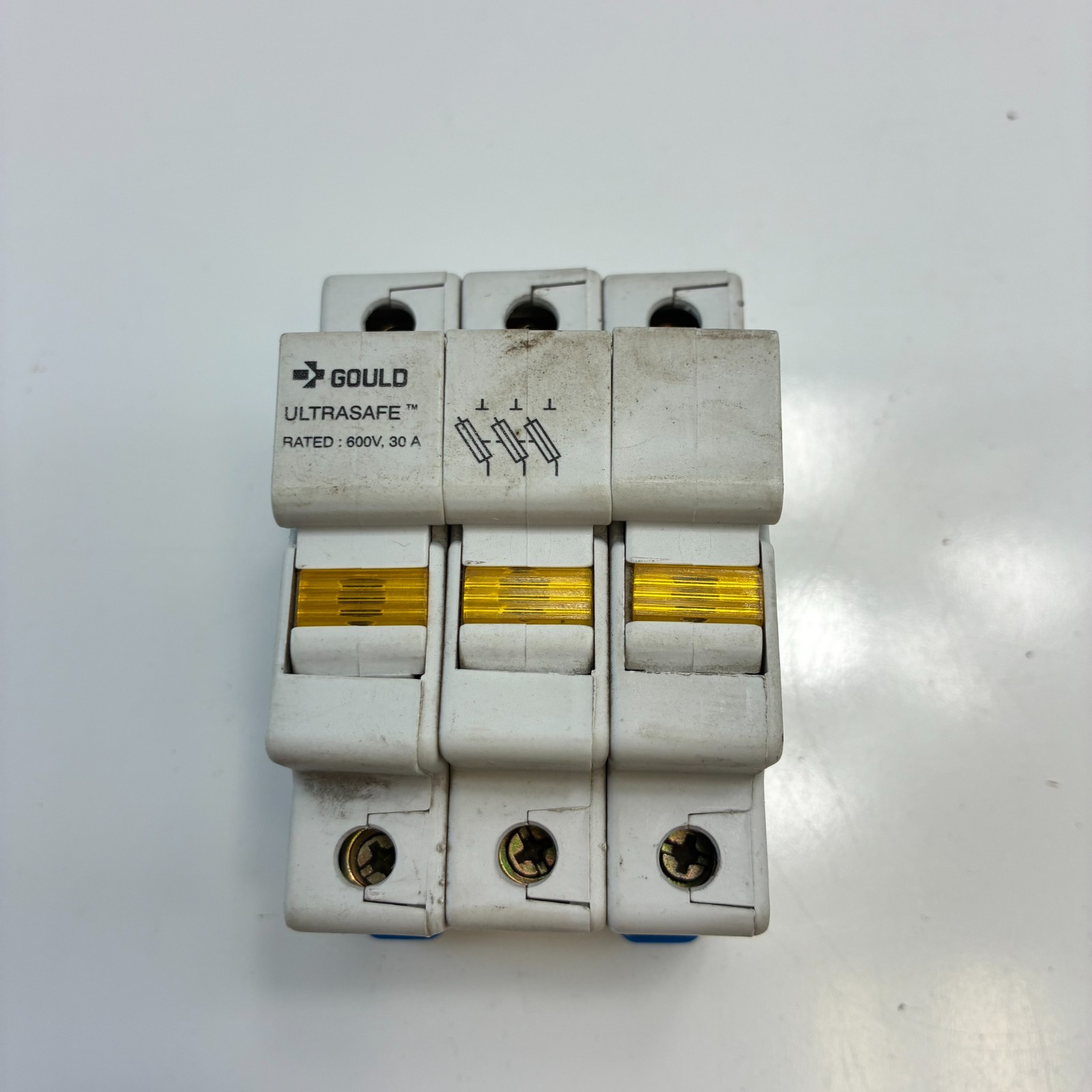GOULD USM3I UltraSafe Midget Fuse Holder 3P 30A 600V