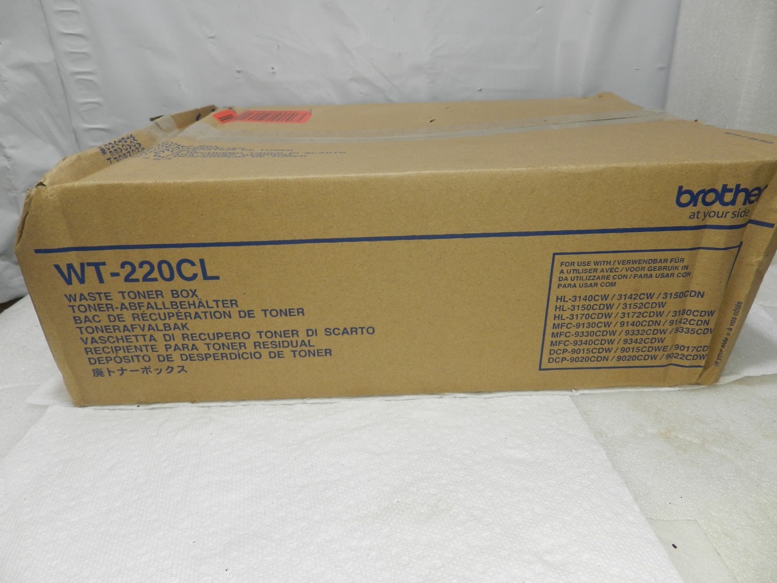 OEM Brother WT-220CL Waste Toner Box for HL3140CW & MFC9130CW (N67K)
