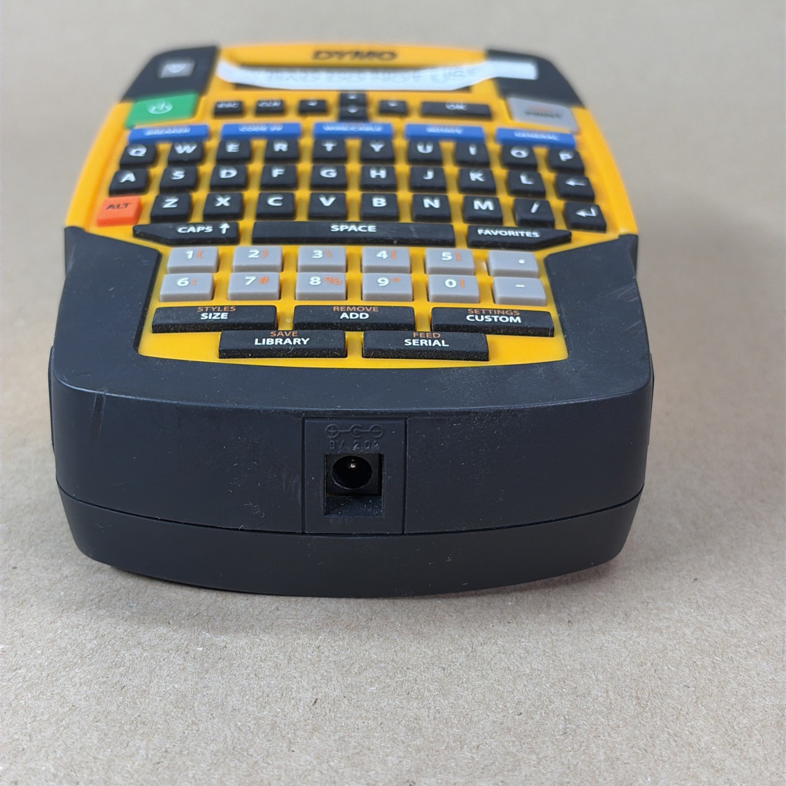 FOR PARTS DYMO Rhino 4200 Industrial Label Maker Unit Only NOT WORKING