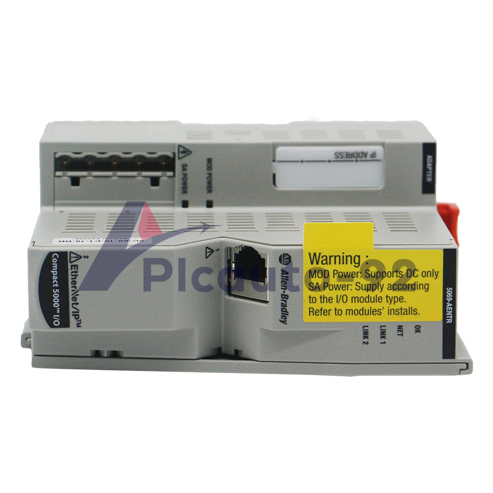 New Sealed Allen Bradley 5069-AENTR Compact 5000 EtherNet/IP Adapter