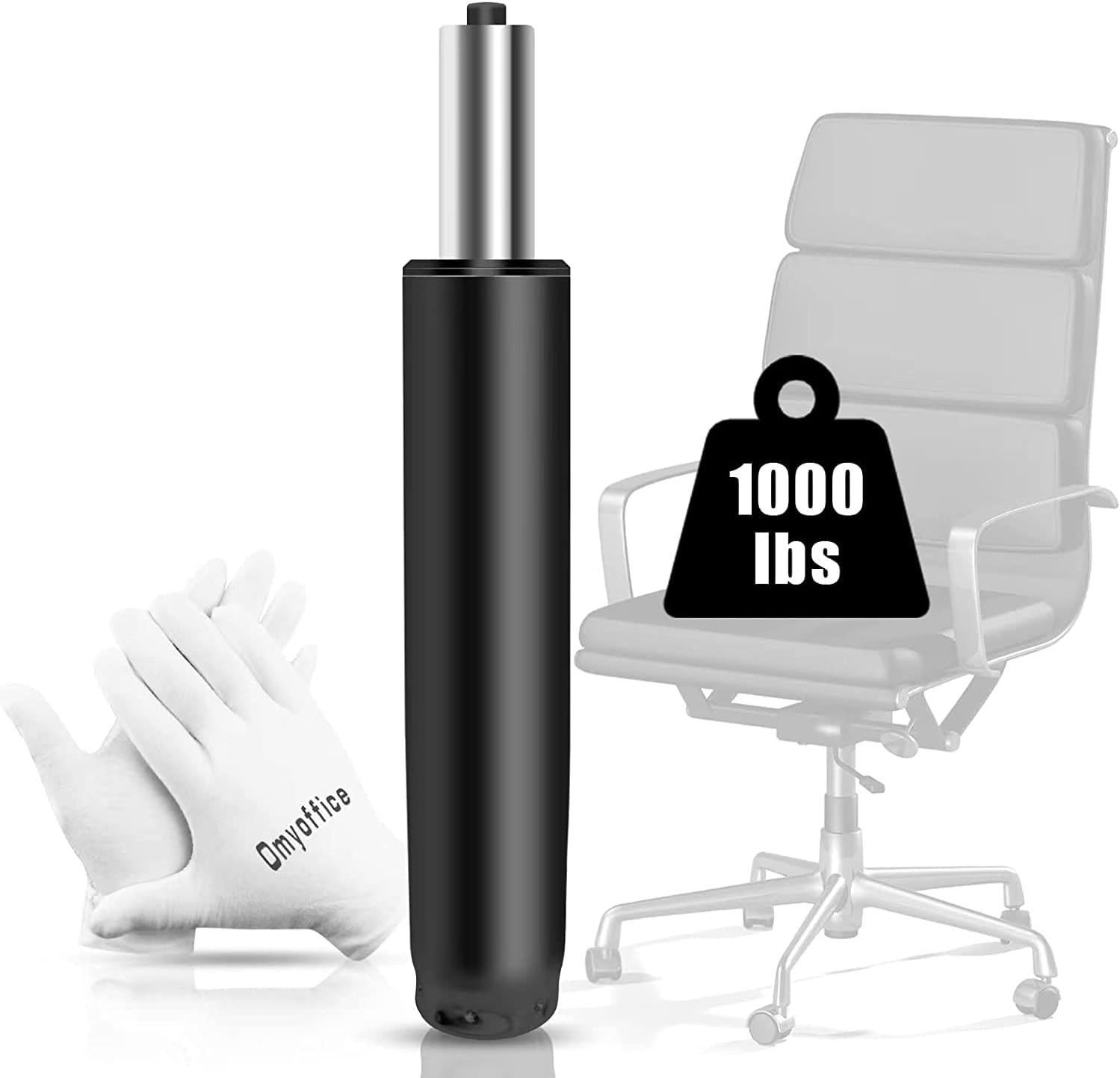 Quiet & Smooth 360° Rotation Office Chair Cylinder