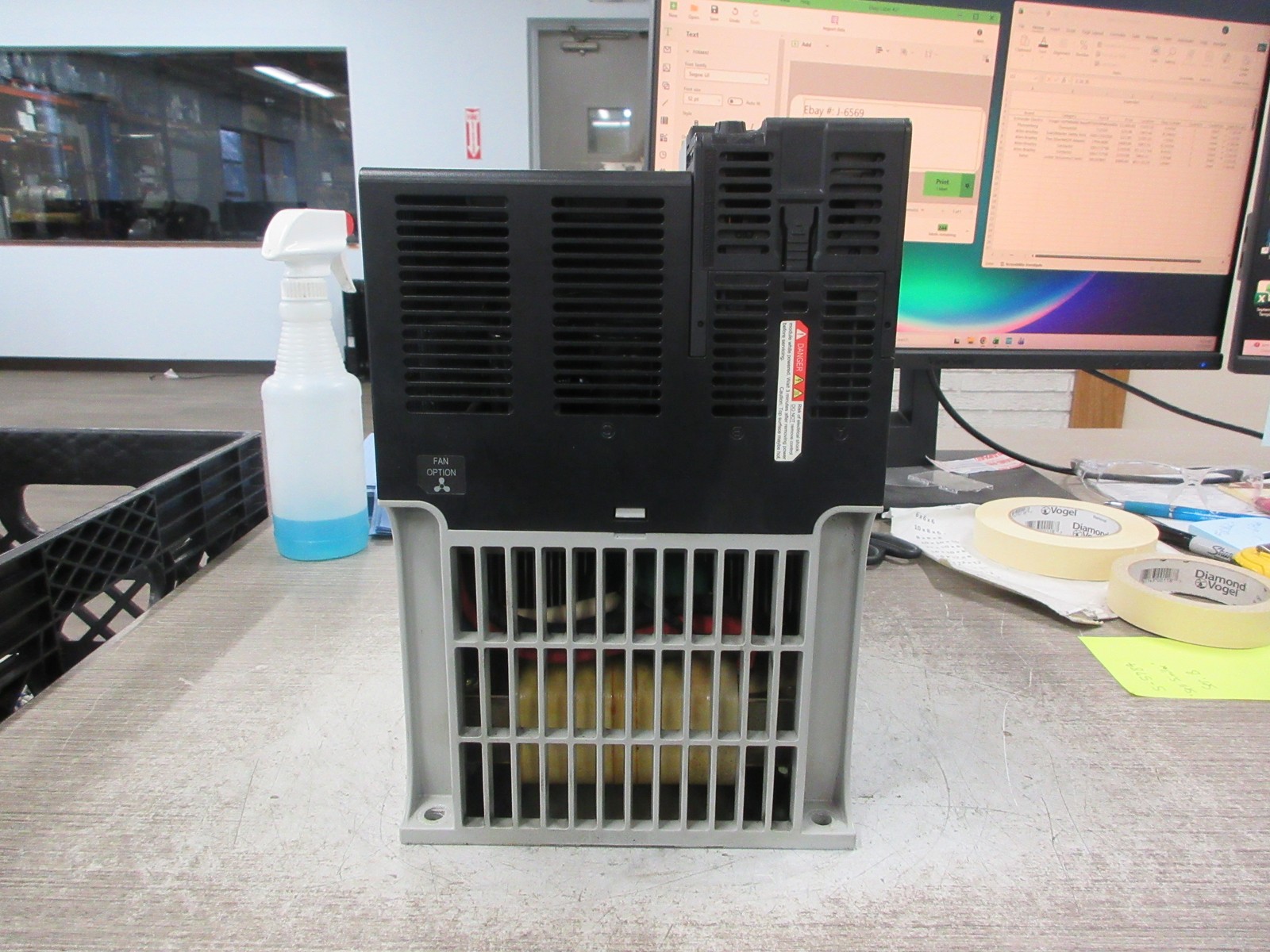 Allen-Bradley PowerFlex 525 AC Drive 25B-D043N114 Ser. B 30HP 3Ph Used