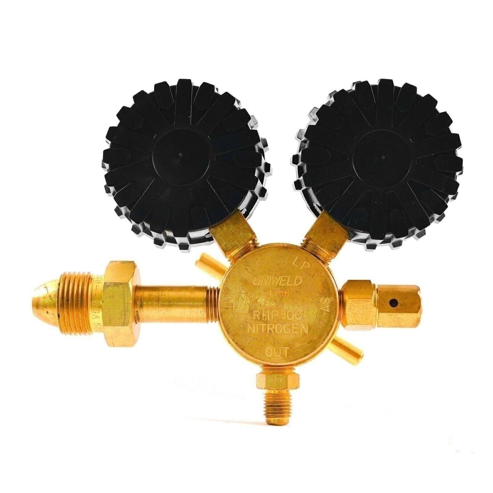 Uniweld RHP800 Nitrogen Regulator 0-800 psi Delivery Pressure
