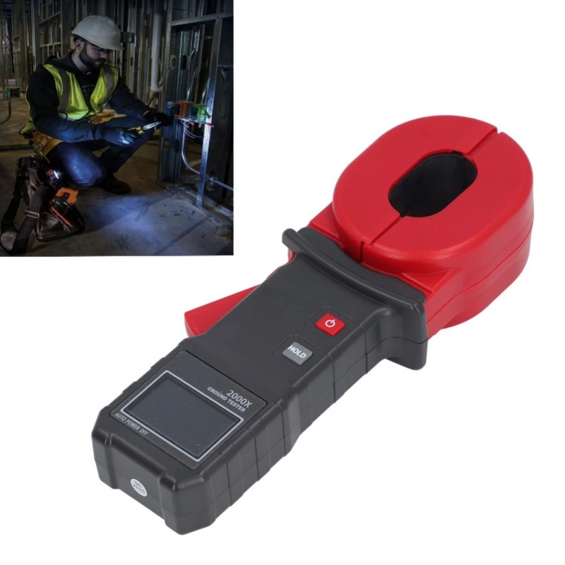 Ground Resistance Tester, Easy-to-operate Ground Resistance Tester
