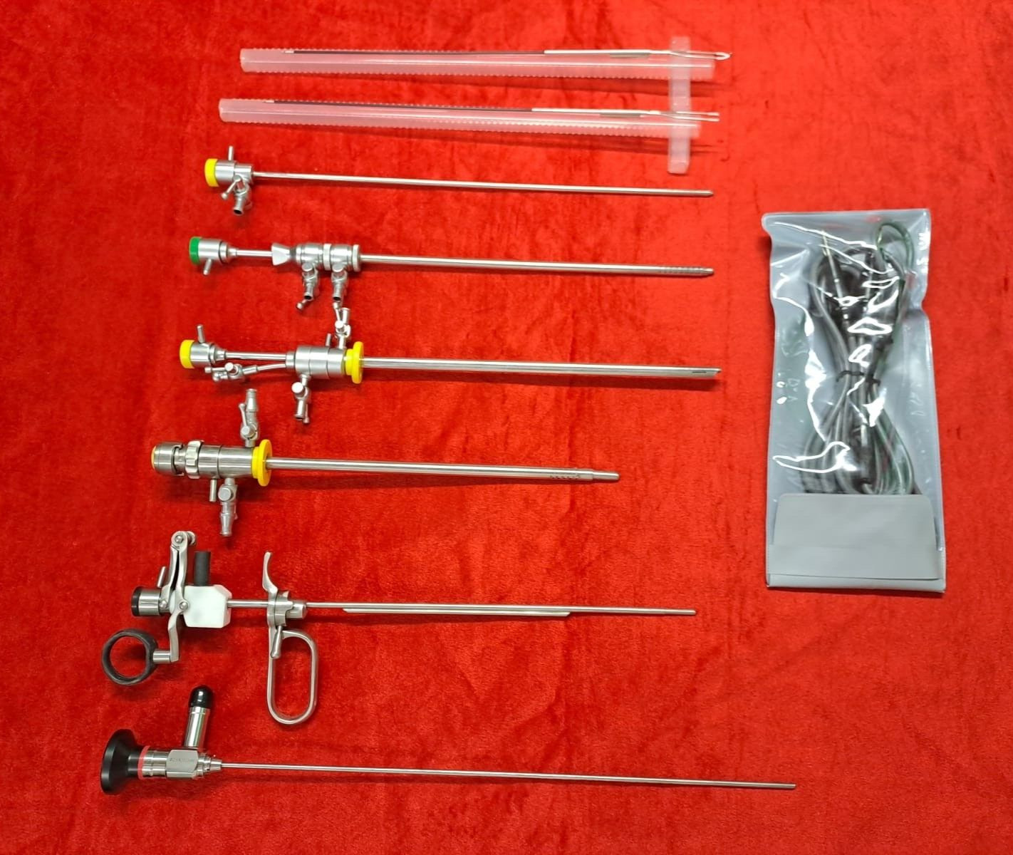 Hysteroscopy Surgery Set 4mm With Working Element 26fr Laparoscopic Instrument