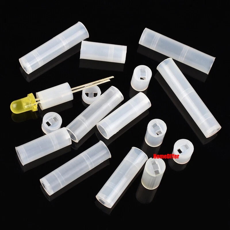 3mm LED Spacer Nylon Plastic Pillar Standoff PCB Board Mount Support 4*2mm-20mm