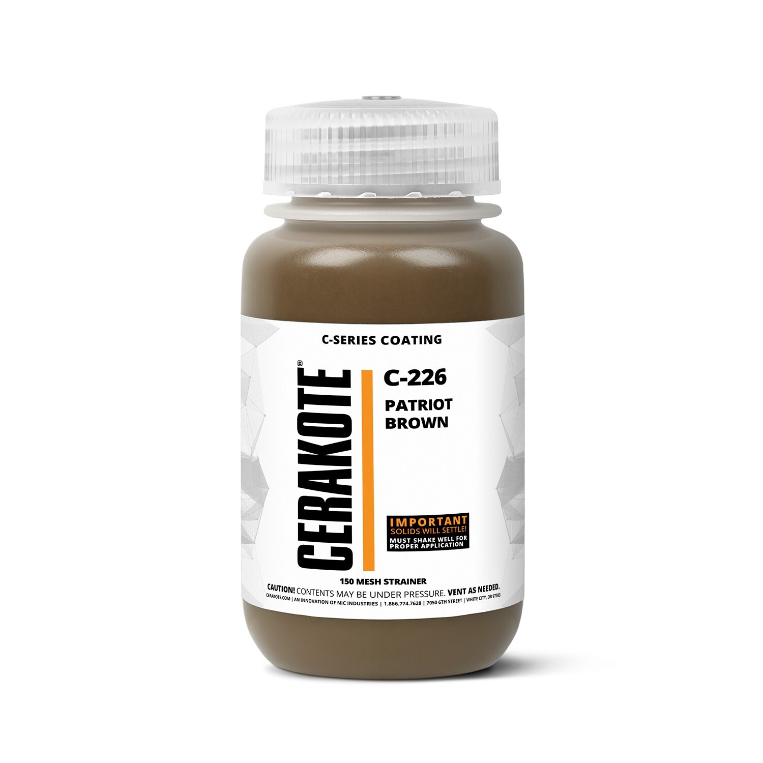 CERAKOTE® C-SERIES Air Cure Ceramic Coating C-226Patriot Brown (4oz)