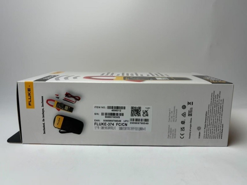 1PC Fluke 374 FC Fluke 374FC 600A ACDC TRMS Wireless Clamp Meter New