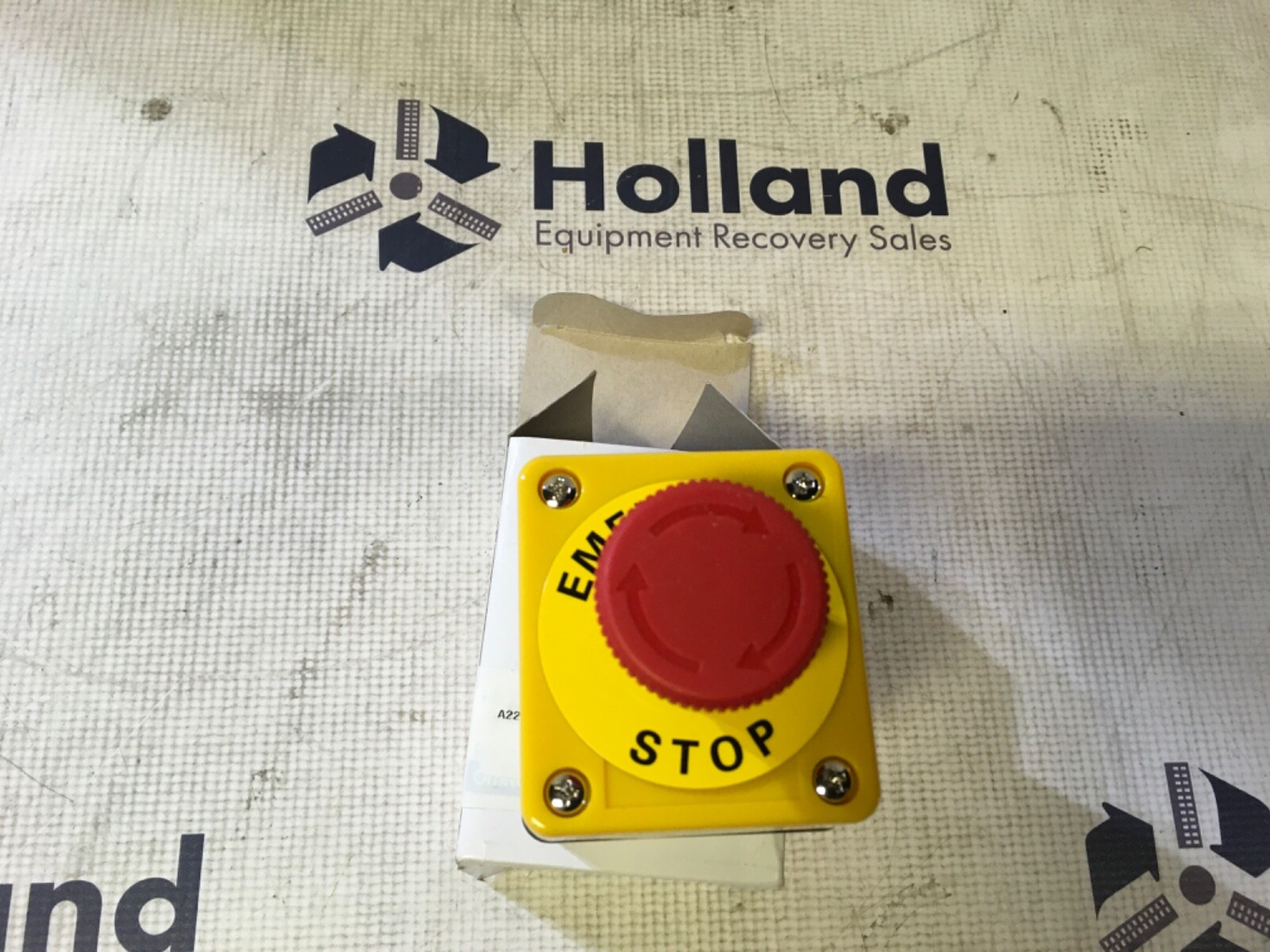 Omron safety switch button, A22EM02B, NOS, LG-2806