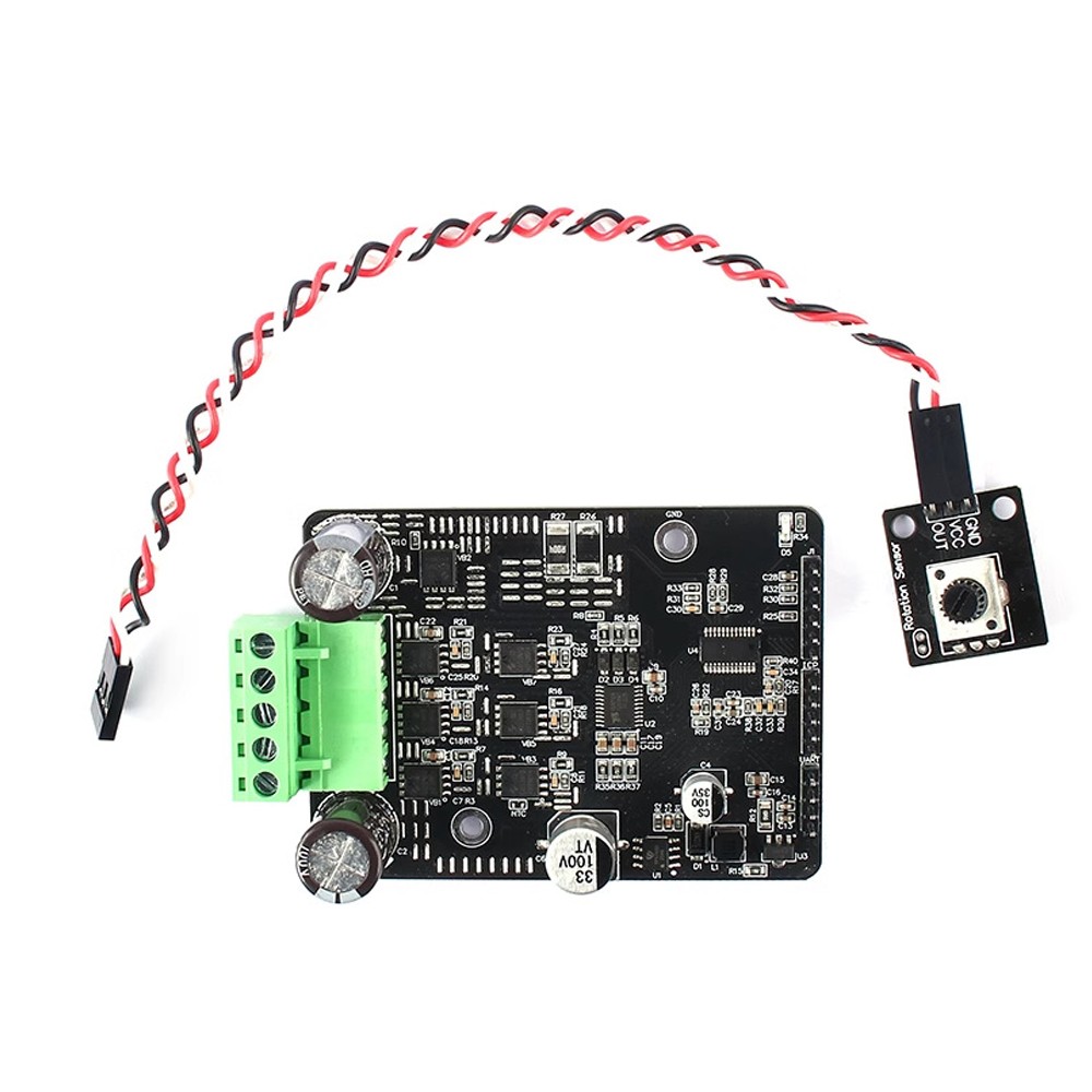 DC 6-80V BLDC 3-Phase DC Brushless Motor Controller 50A 1600W PWM Motor Driver