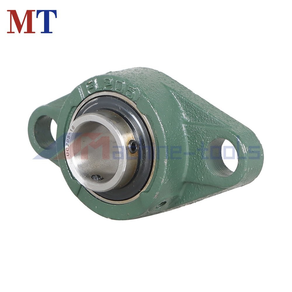 10 Pcs UCFL205-16 Pillow Block Flange Bearing 2 Bolt Solid Base 1″ Bore