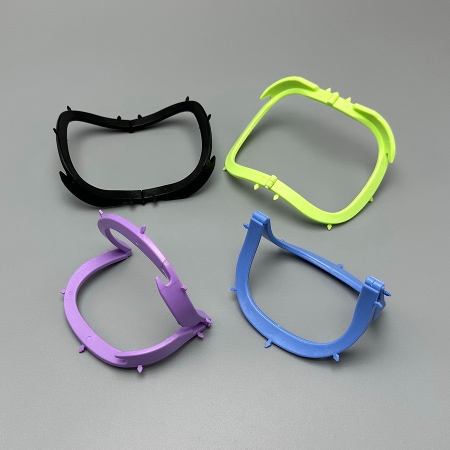 Plastic Rubber Dam Frame Dental Foldable Hager Light X-Ray Film Bracket