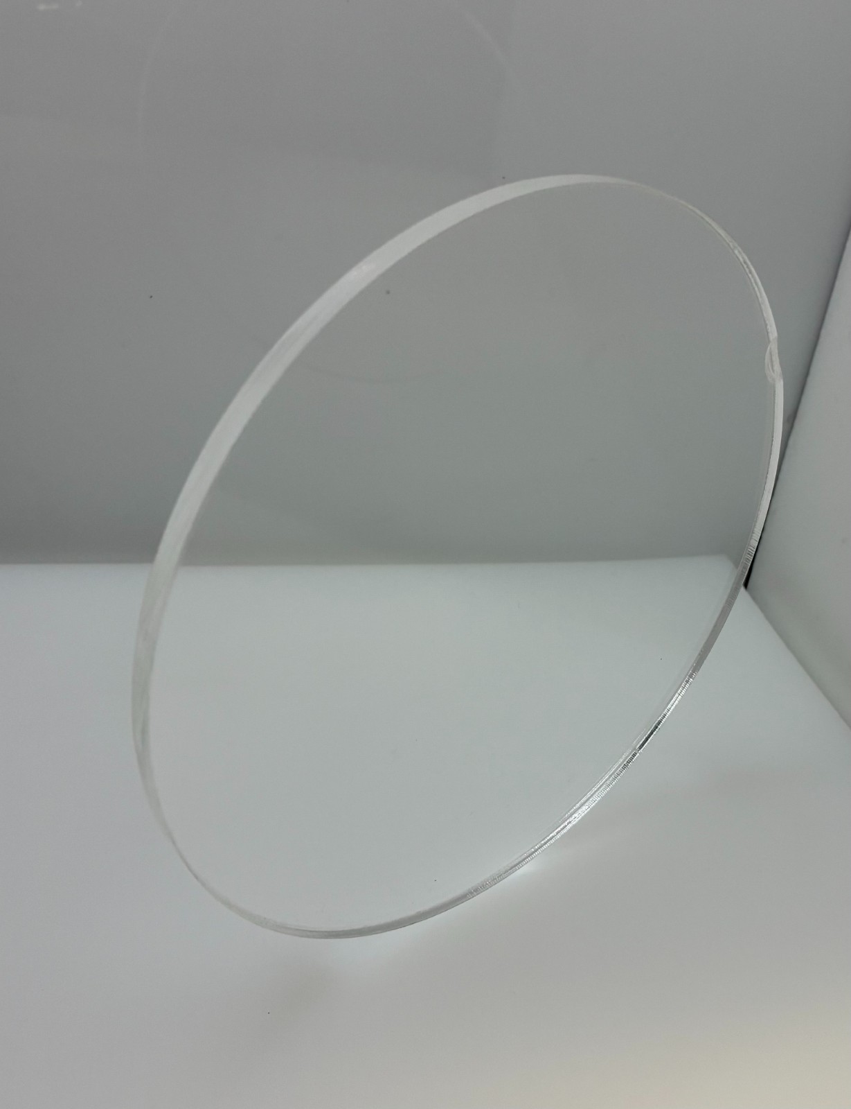 Acrylic Plexiglass Plastic Round Circle – 3/16″ Thick – Clear – 8″ Diameter