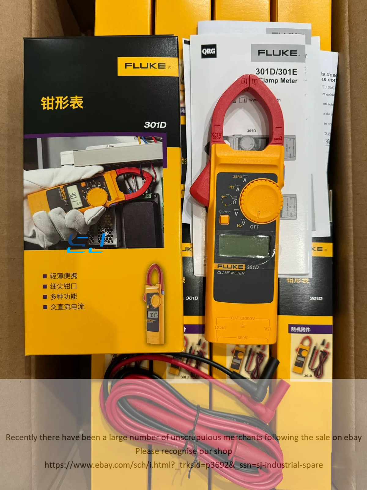 Brand new FLuke 301D Clamp Meter 301D