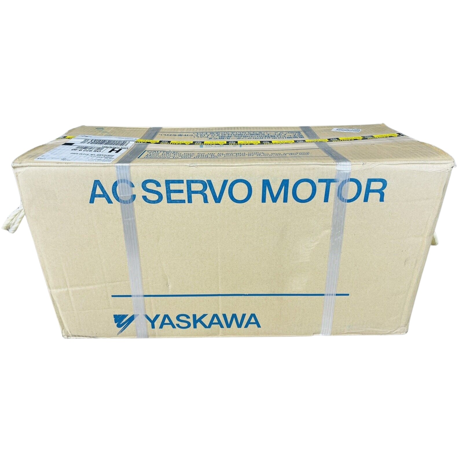 Yaskawa SGMGV-75A3A61 200V 10HP AC Servo Motor High Inertia IP67 New In Box