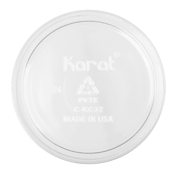 Karat 32oz PET Plastic Cold Cups (107mm) – 300 pcs, C-KC32