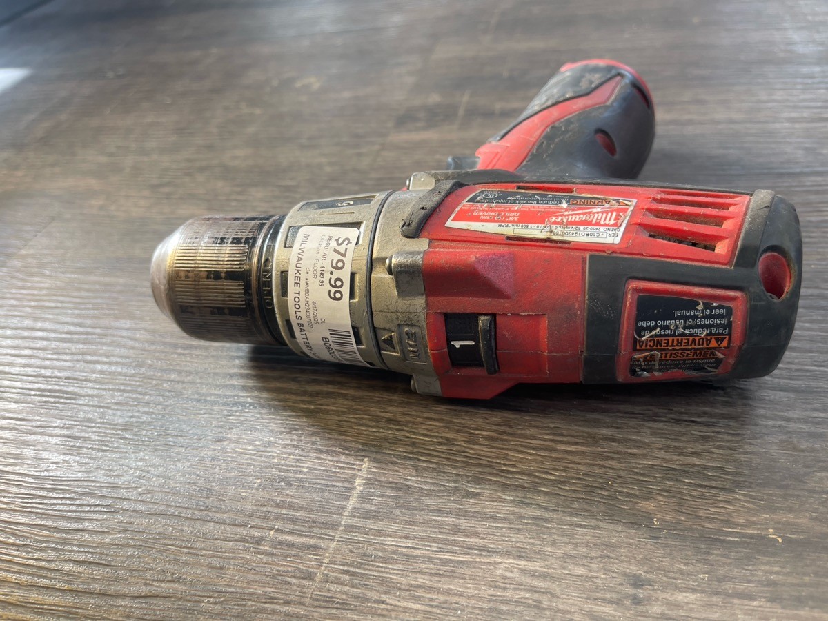 MILWAUKEE TOOLS 3404-20 HAMMER DRILL *TOOL ONLY* (B06003890)