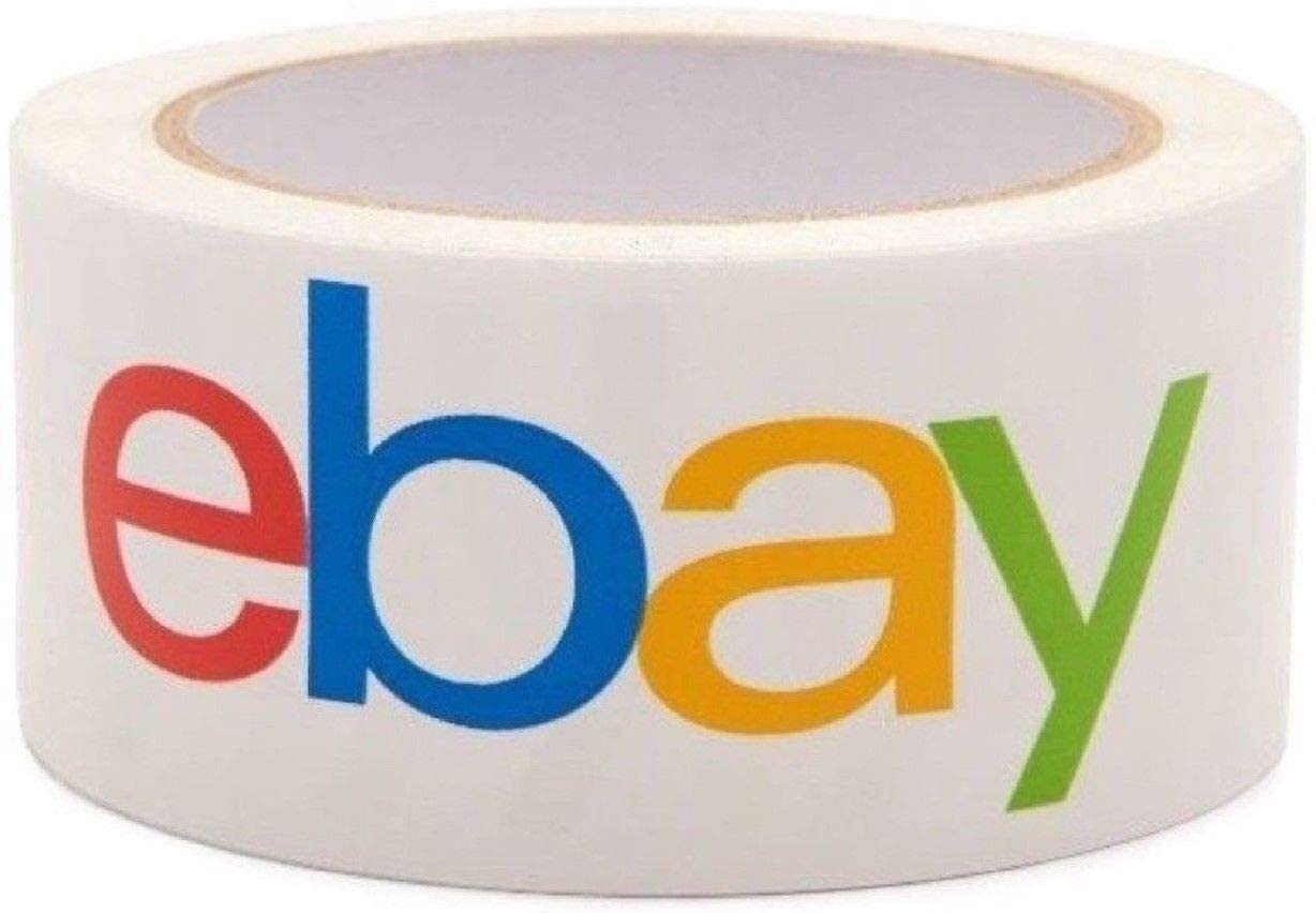 24 Rolls Ebay Color Shipping and Packing Tape 2″ 75 Yard 2.7mil Thick