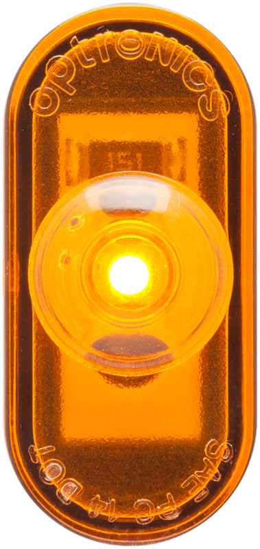 Optronics – MCL290APG – ONE LED MARK MINI AMBER .180MB WIRE PLG – (Pack of 1)