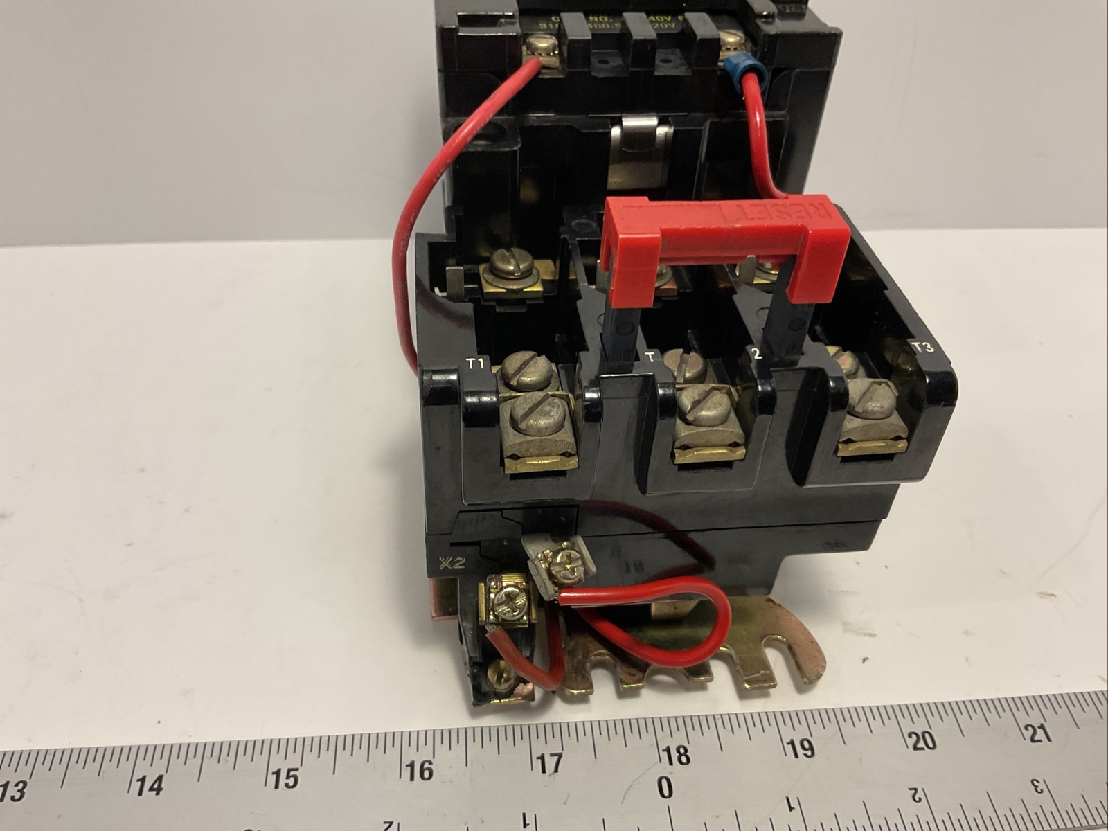 Square D Open Starter Nema Size 1 CLASS 8536 ,SCO3,SERIES B, 31041-400-51