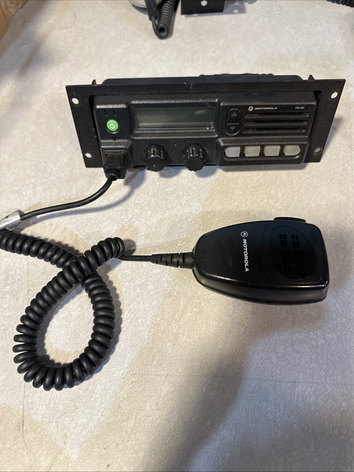 MOTOROLA PM1200 CONTROL HEAD & ACCESSORIES : HKLN4331A Face Bracket
