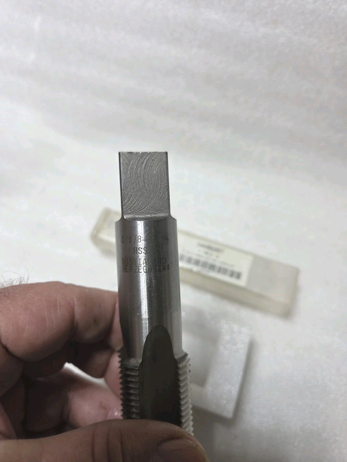 Value Collection 04489357 1-1/8″-12 HSS Right Hand Tap, 4 Flute H4,Plug Chamfer