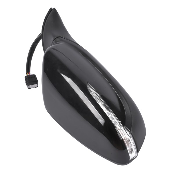 Passenger Right Side Black Power Heated Mirror with Signal Light Fit for Kia For