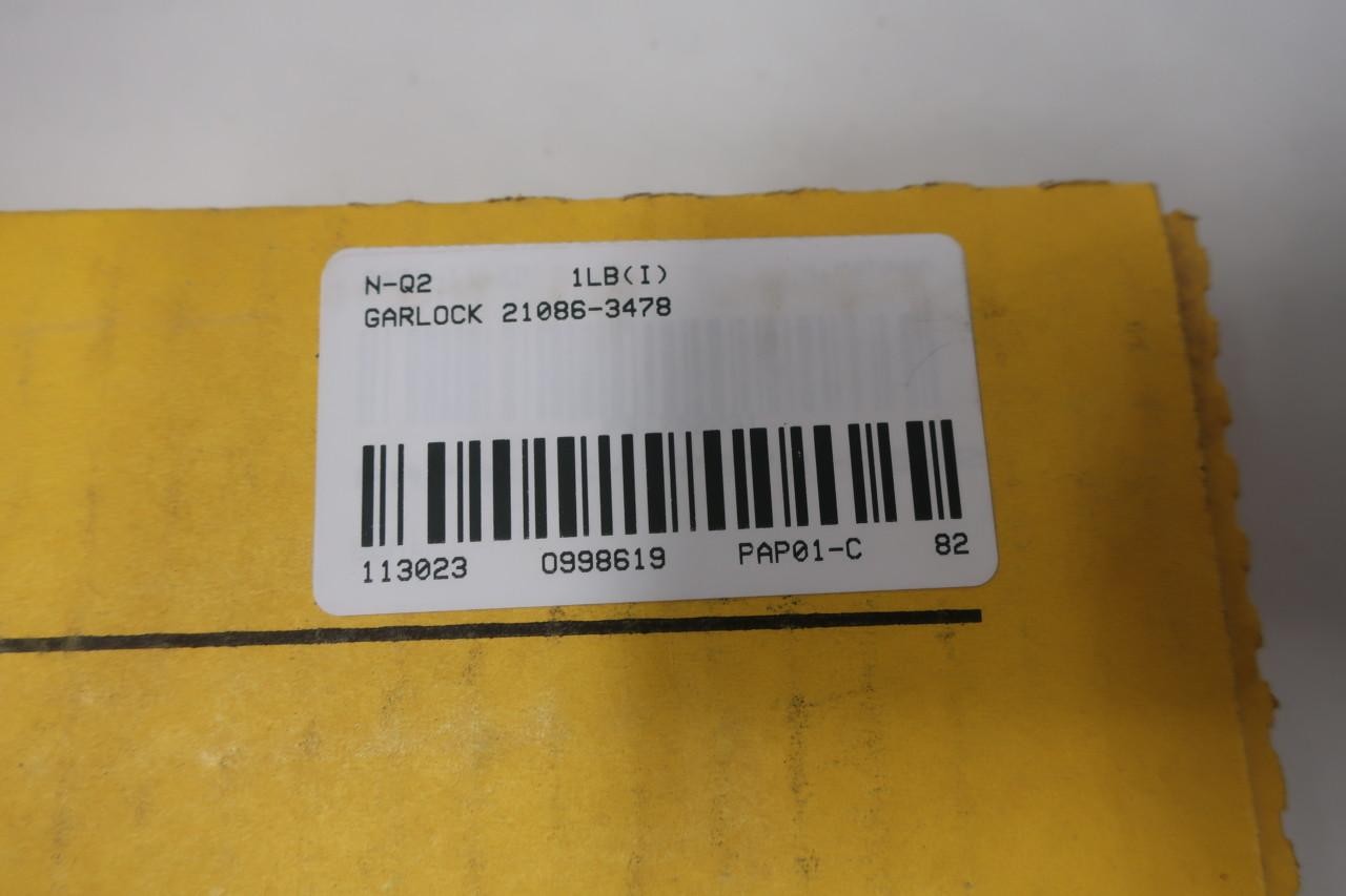 Garlock 21086-3478 Oil Seal 6.875in 8.125in 0.625in