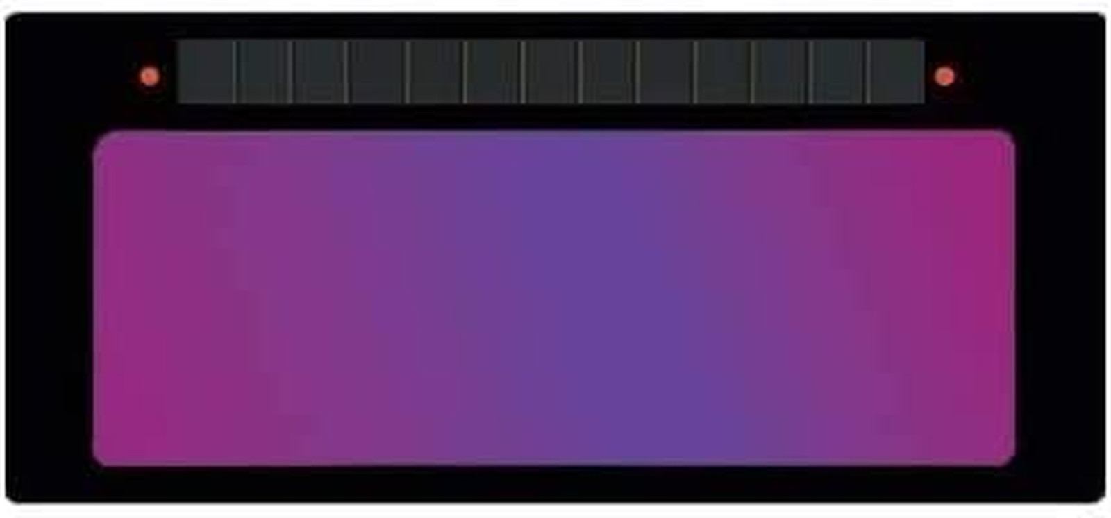 S240Duohorizontal Single Auto-Darkening Filter Welding 2 X 4″ Shade 11/12