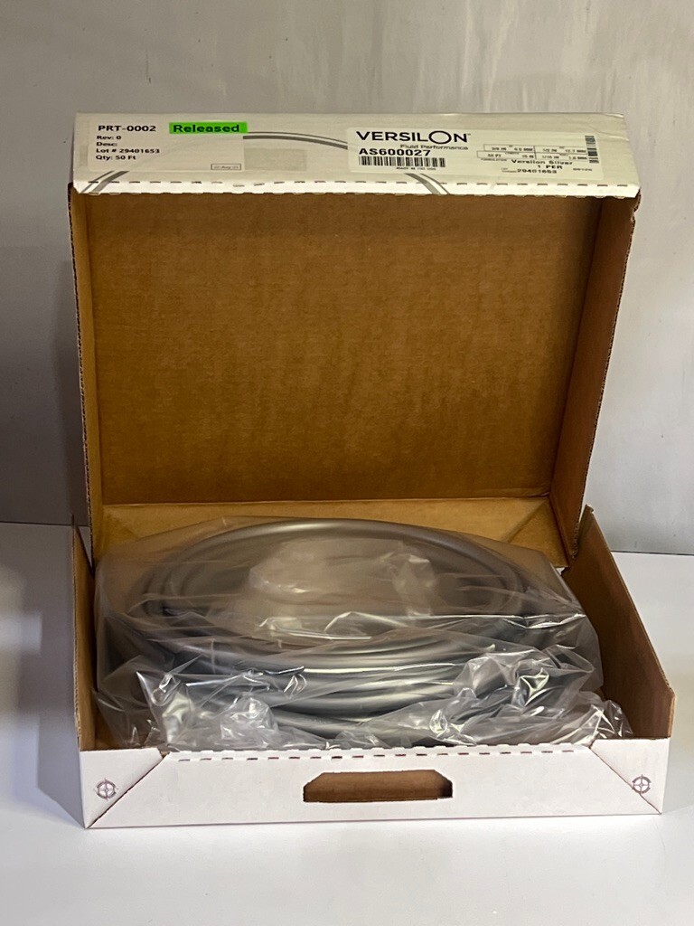 Saint-Gobain AS600027 50 FT, 3/8 IN Versilon Silver Antimicrobial Tubing – Tygon