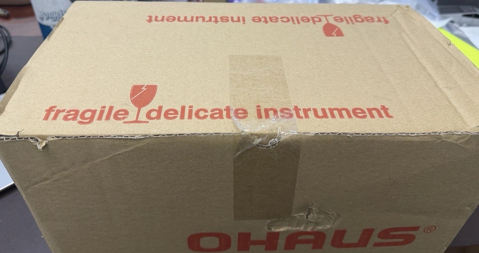 OHAUS Mechanical Beam BenchScale 4 2/5 Ib Wt Capacity Imperial, 0.1 g 1550-SD