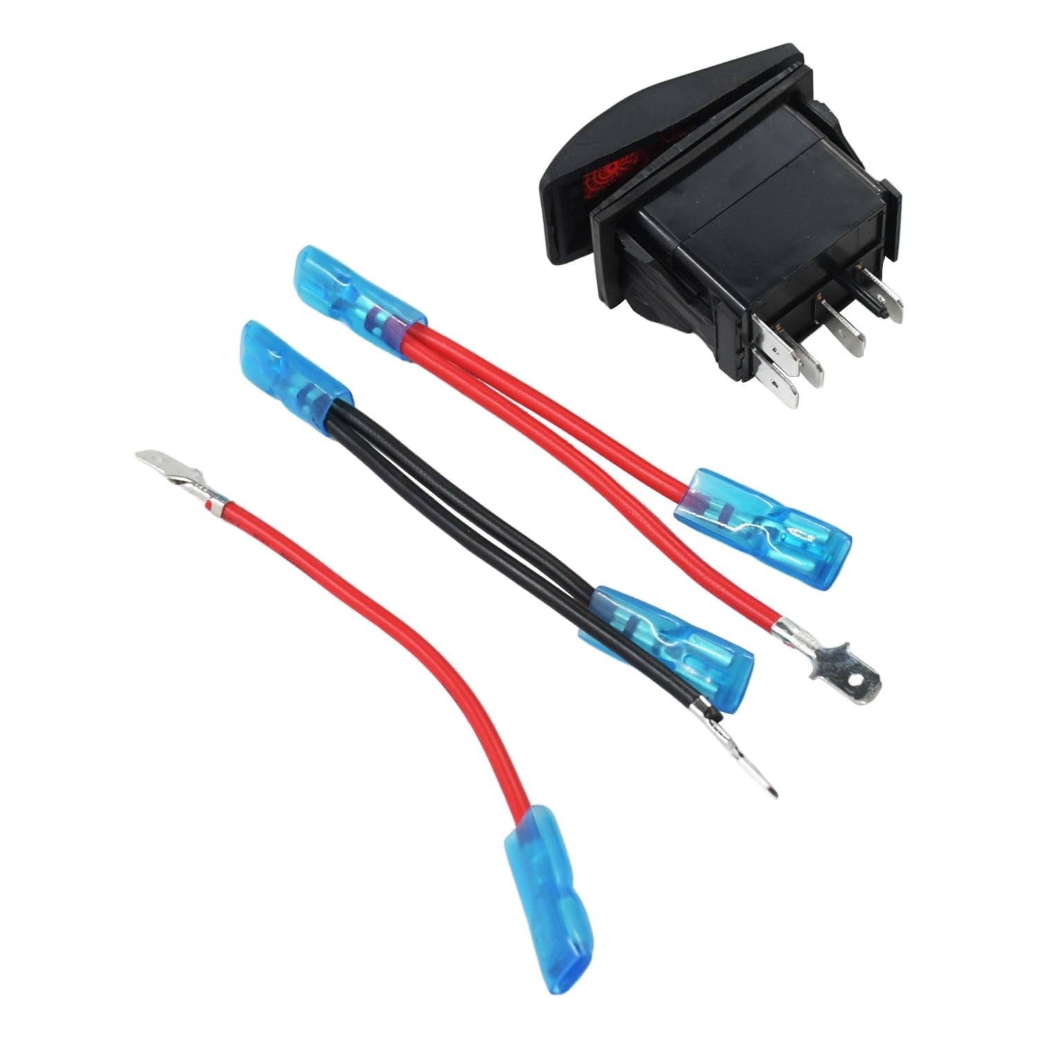 Rocker Switch Compatible with Onan Cummins RV Generator 12V 20A 24V 10A On-Off