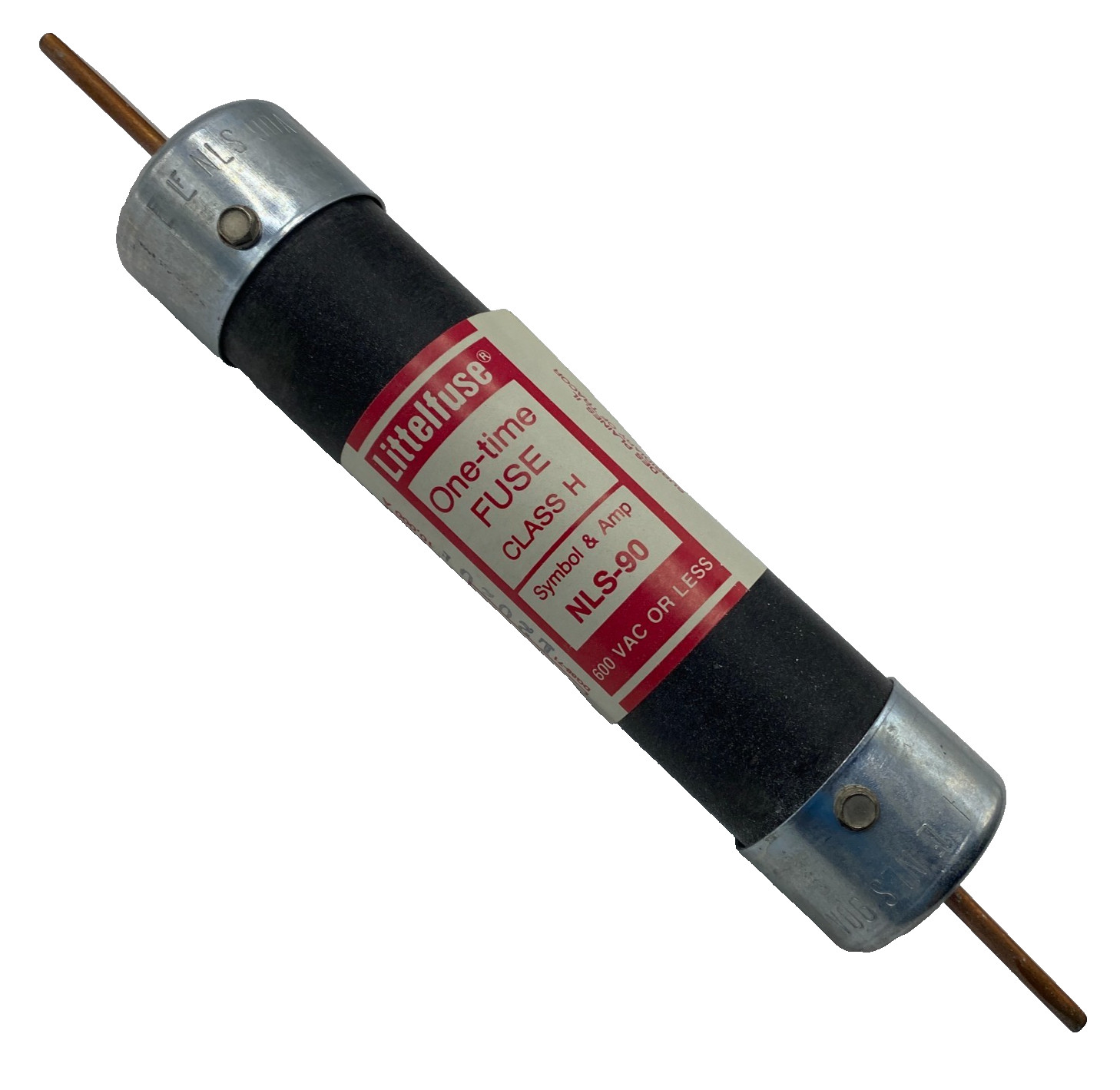 Littelfuse NLS-90 One-Time Fuse – 90A 600V – Class H – Blade Type ✅