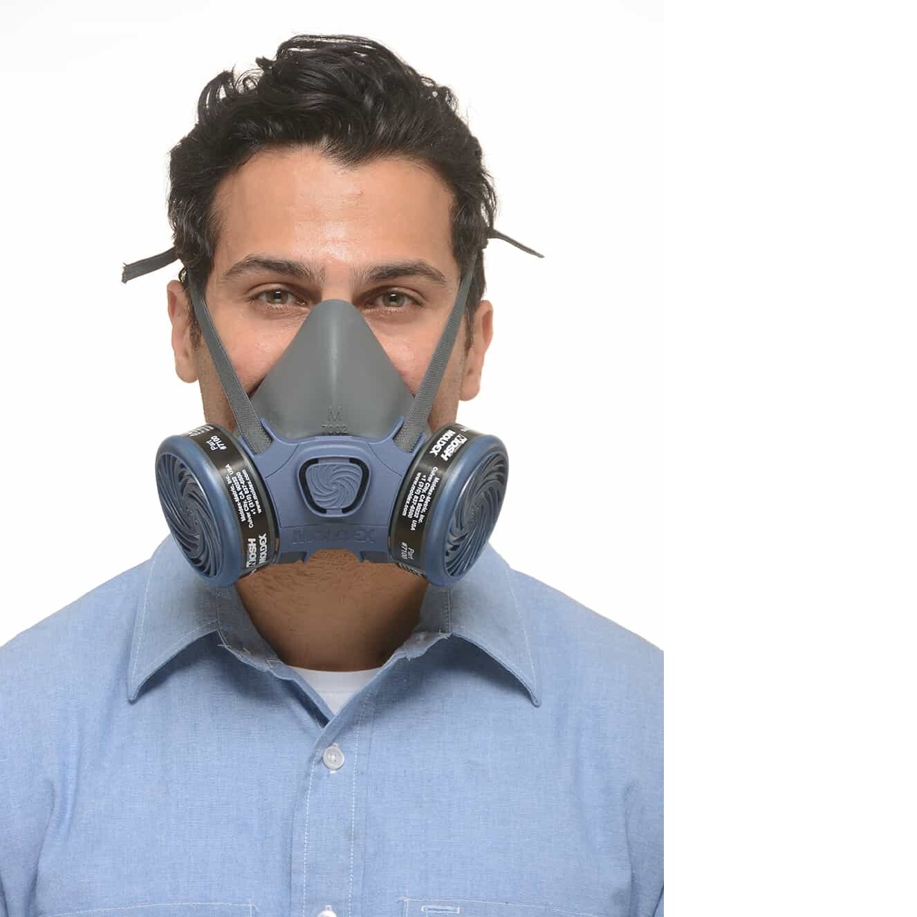 Moldex Half Face Respirator Mask with Cartridge Option, Respiratory Protection
