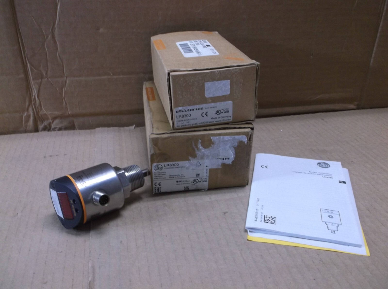 LR8300 IFM Efector NEW In Box Radar Wave Level Sensor LR0000B-BN34ASPKG/US