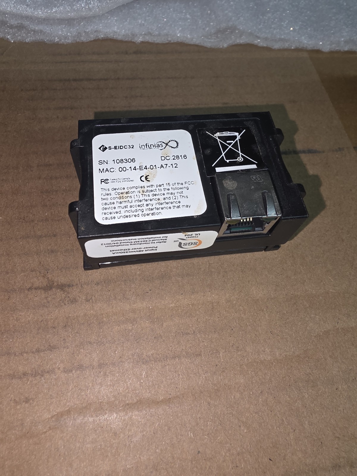 3X Logic Infinias Ethernet Enabled Integrated Door Controller
