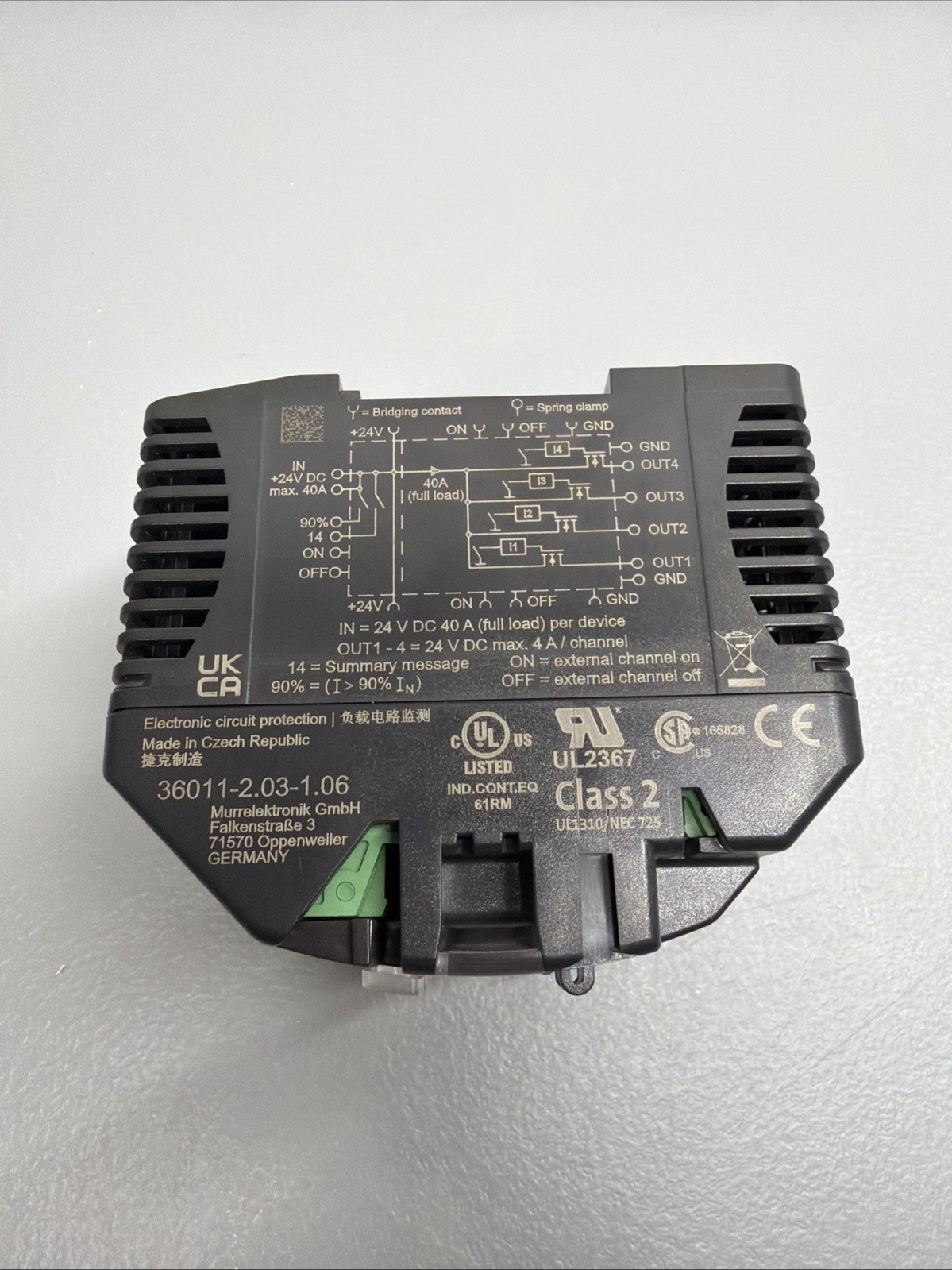 Murrelektronik MICO+ 4.4 9000-41084-0100400 D-71570 Protection Module (1.3.2B)
