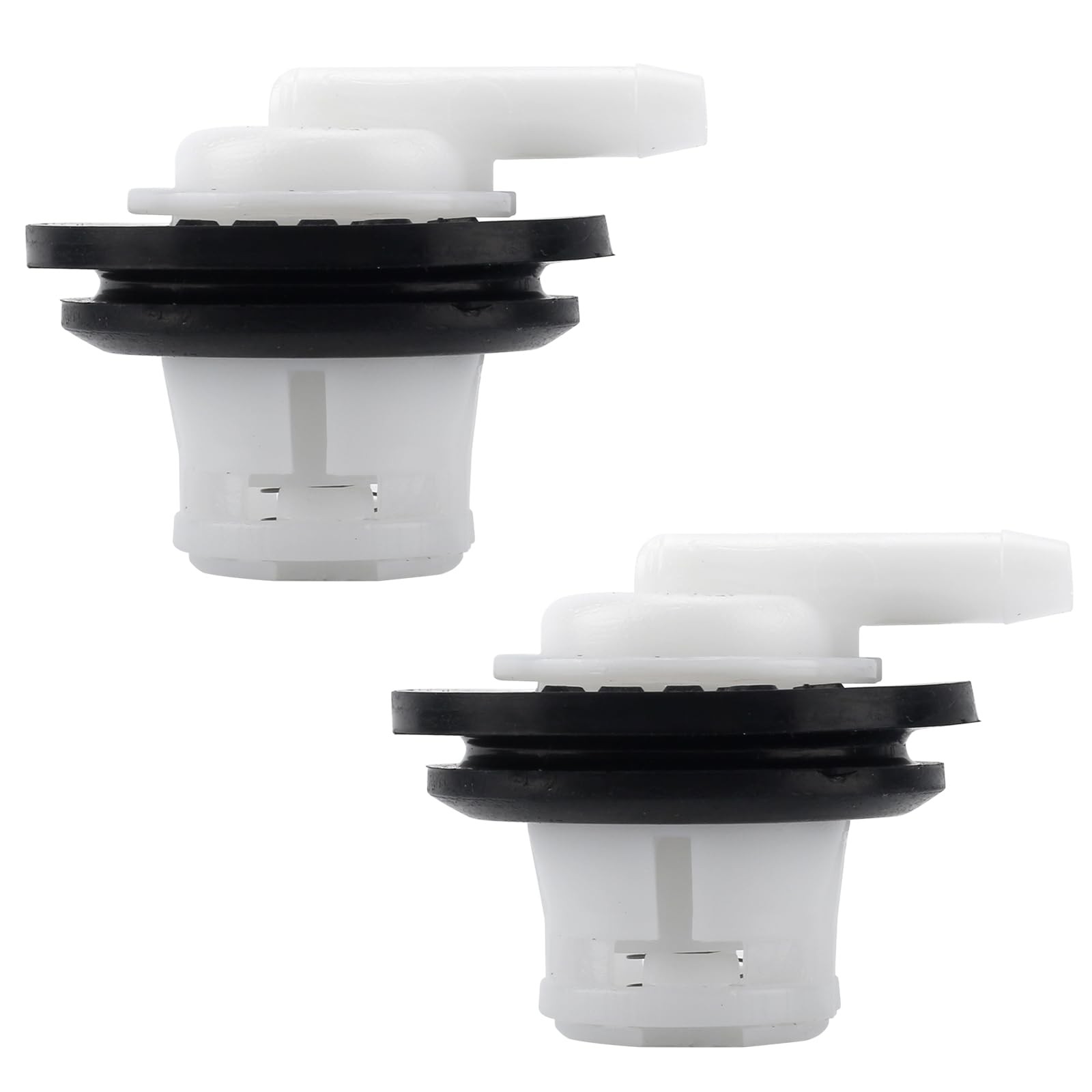 2 PCS Fuel Tank Vent Valve with Grommet Kit, Universal Gas Vent…