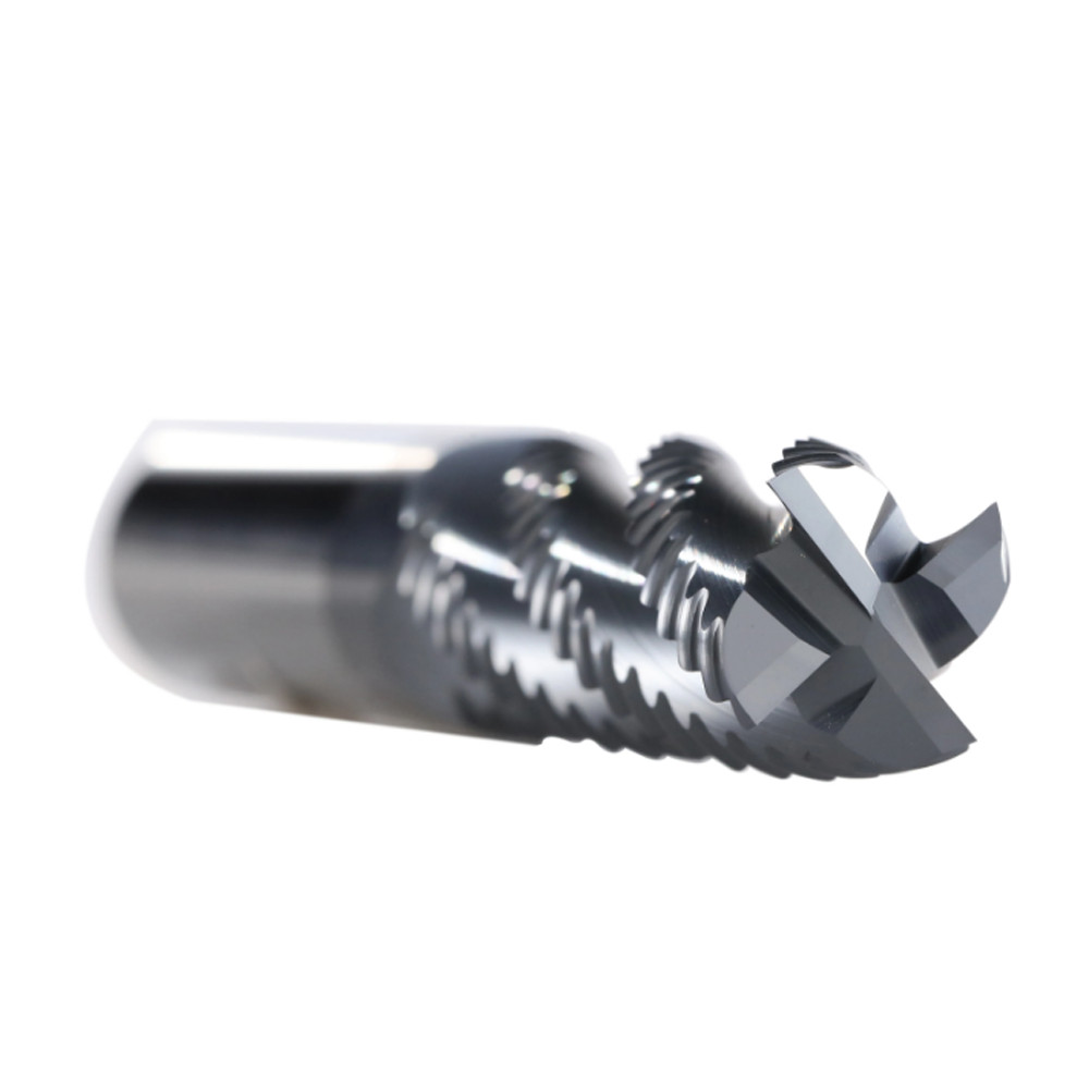3mm-20mm 4 Flutes Solid Carbide Roughing End Mills – AlTiN Coated