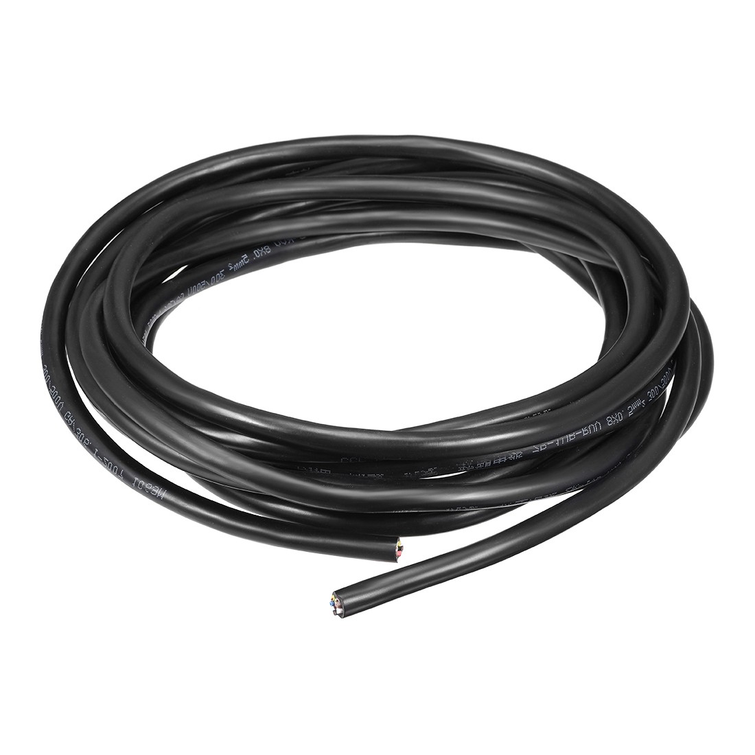 RVV Wire Cable Extension Cord Copper Wire Conductor 7 Core 18 AWG 9.8ft 3 M