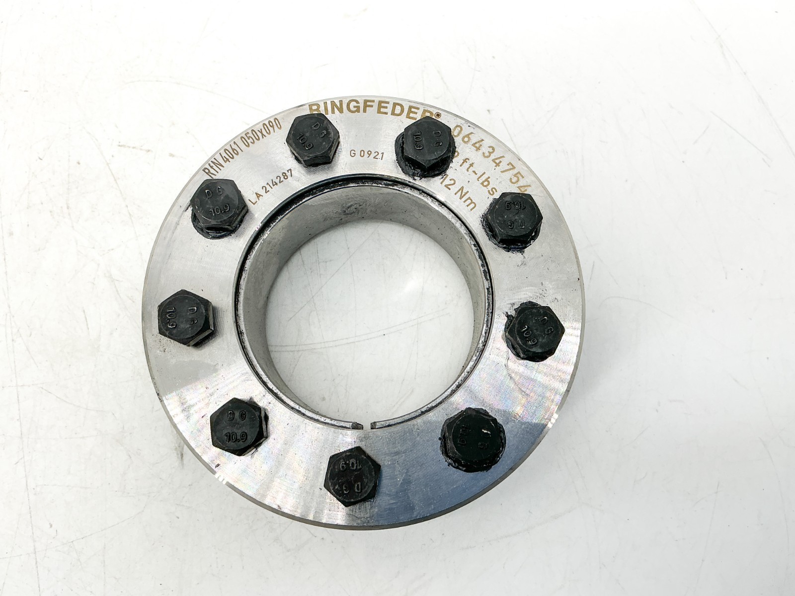 New Ringfeder 06434754 Shrink Disc RFN4061050X090 9FT-LB 12Nm – No Box