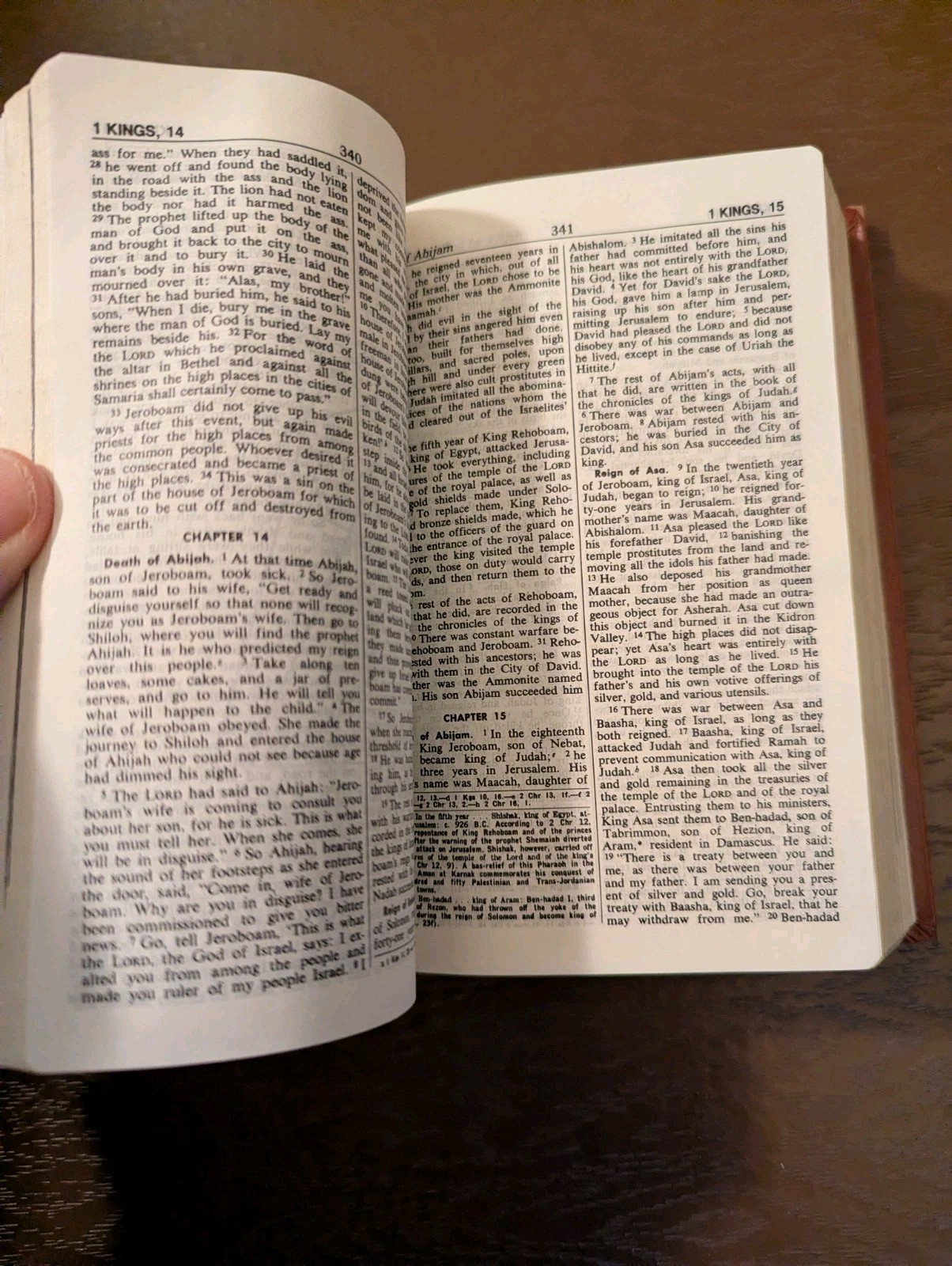 Bible Woodcover high end Israel priest estate