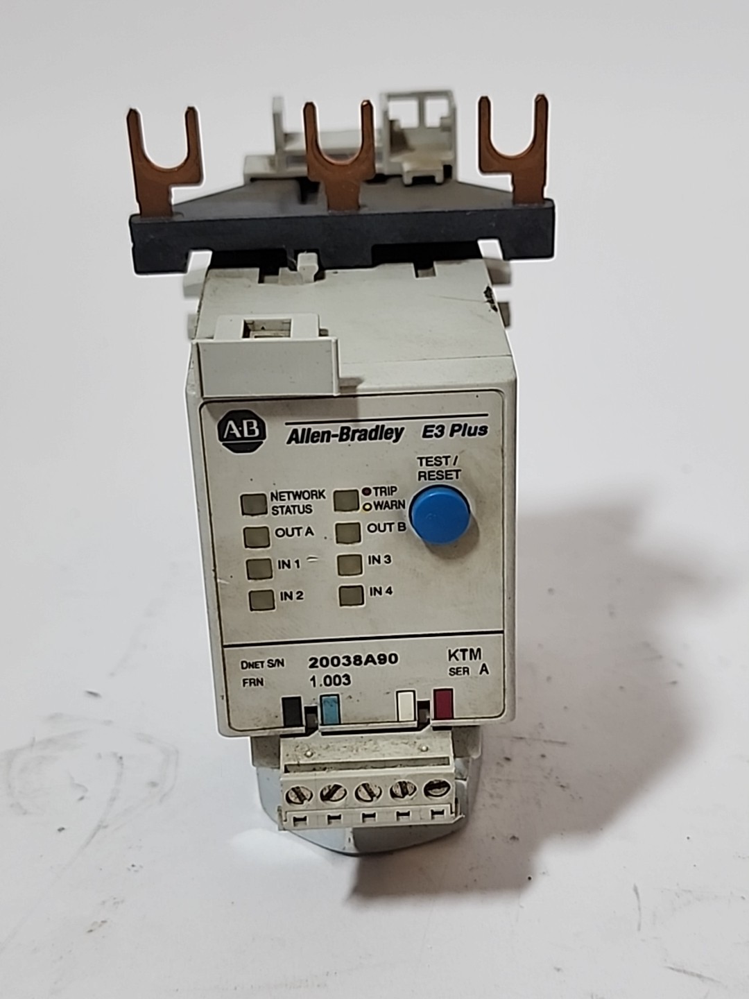 Allen-Bradley 592-EC2DC Electronic Overload Relay 9-45A Series A Solid State
