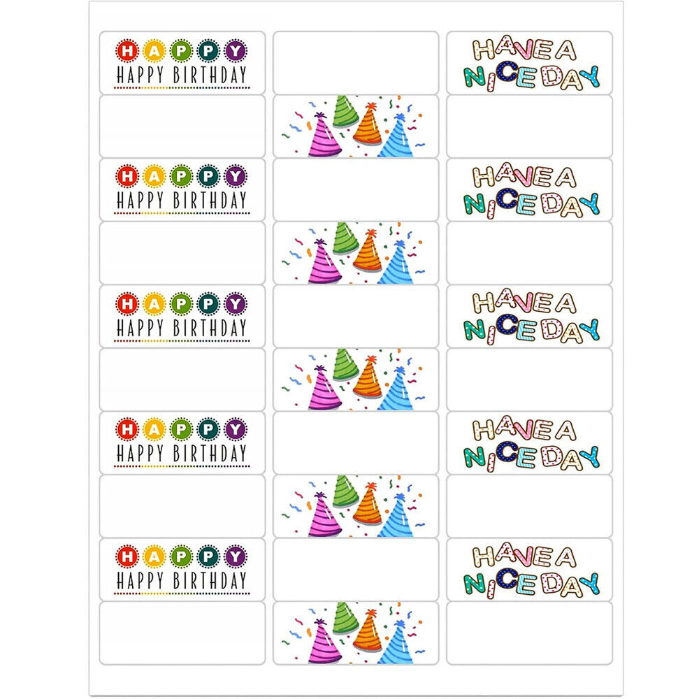 30/sheet 1″ x 2 5/8″ Address Mailing Labels Sheet FBA SKU Labels 30 UP Adhesive
