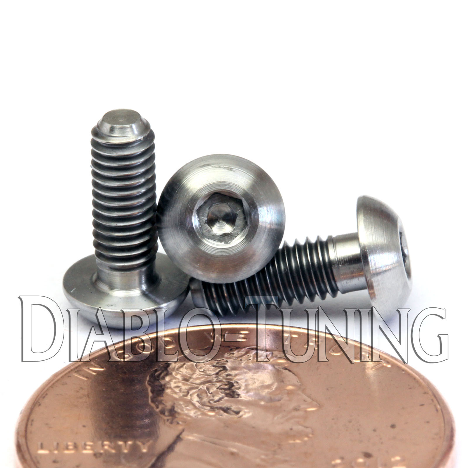 M3 x 0.50 Titanium Button Head Socket Cap Screws – Grade 5 Ti6Al4V, Metric, ISO