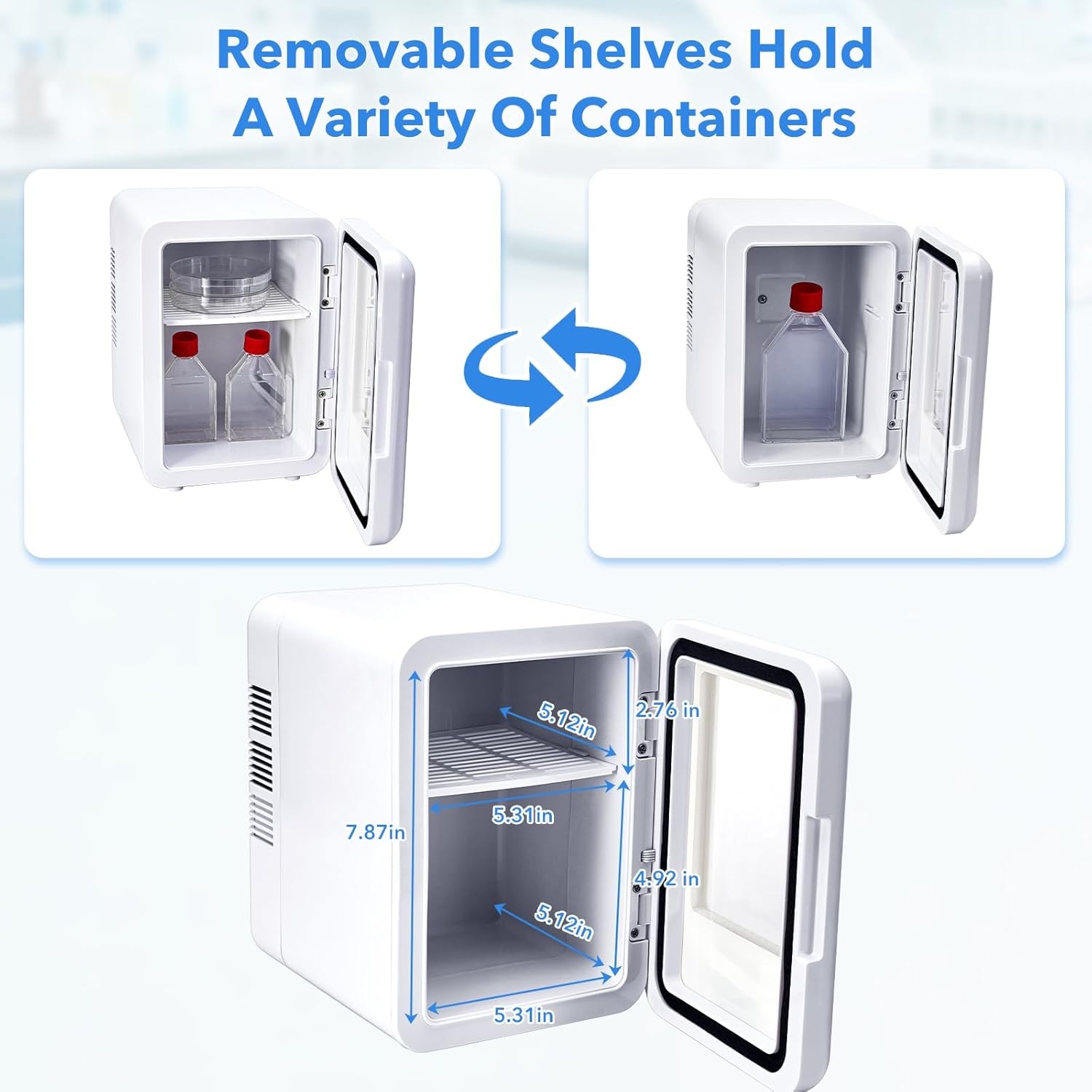 4/10L Lab Incubator Digital Bacteria Incubator Thermostatic Cabinet Incubator US